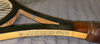 PRINCE Tennis Racquet - RARE - COLLECTORS RACKET - THE WOODIE size