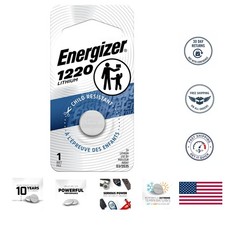 Durable 1220 Lithium Coin Battery - Long-Lasting Power for Key Fobs & Monitors