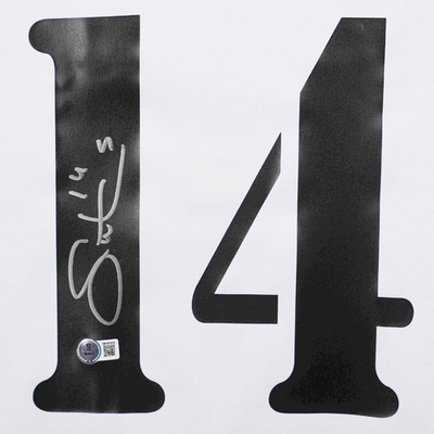 Guti Hernandez Signed Real Madrid Home Soccer Jersey #14 with