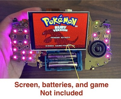 Funnyplaying Nintendo Game Boy Advance GBA 32 Pin Motherboard *Working*- Led
