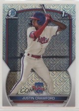 2023 Bowman Chrome Prospects Mega Box Mojo Refractor Justin Crawford #BCP-3 1ag7