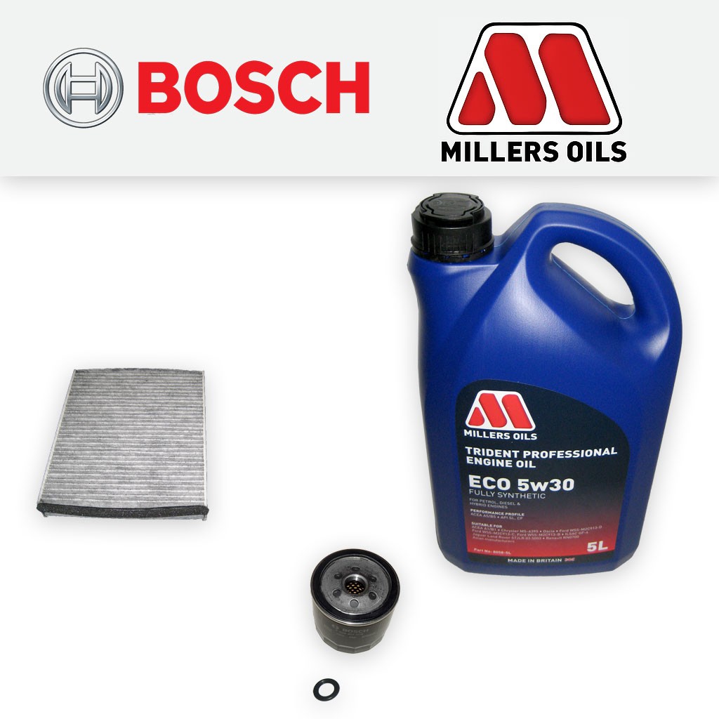 SERVICE KIT for FORD FOCUS MK3 1.6 ECOBOOST OIL CABIN FILTER +5w30 OIL 2010-2015