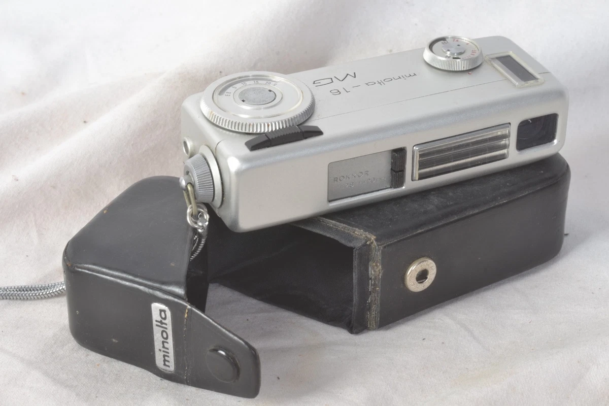 ミノルタ16   アンティーク フィルムカメラ ミノルタ16 アンティーク フィルムカメラ ミノルタの16mmフィルムの超