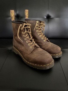 Dr. Martens 1460 Crazy Horse - Men’s US Size 9 - Brown Leather  
