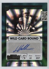 2021 Panini Contenders Rookie Ticket Wild Card Round Jevon Holland Auto 12in. rookie card picture