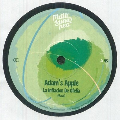 ADAM'S APPLE - La Inflacion De Ofelia - Vinyl (7'')