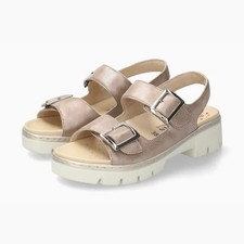 Mephisto Mobils Womens Amira Sandal - Light Taupe, Size 6 US