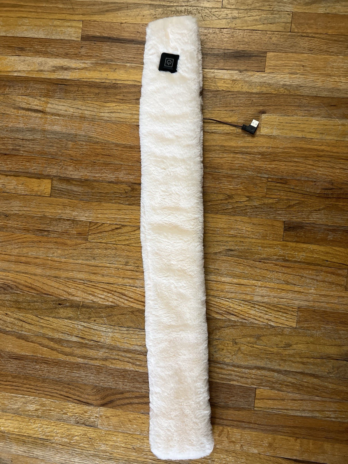 USB Heated Plush Heating Pad Wrap – Soft Fleece Warmer