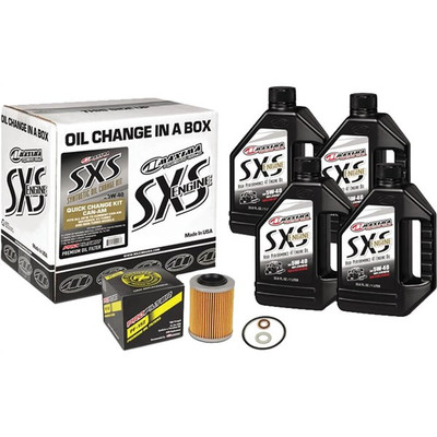 Maxima SXS Synthetic Oil Quick Change Kit | 90-469013-CA