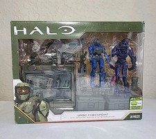 Halo Infinite UNSC Checkpoint W/ Gungir & Elite Mercenary Figure Mission Pack