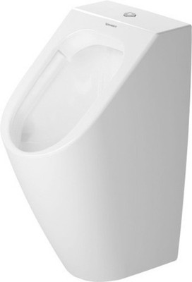 Duravit ME by Starck Urinal 30x35cm rimless 0,5 L, ohne Fliege, Zulauf von oben,