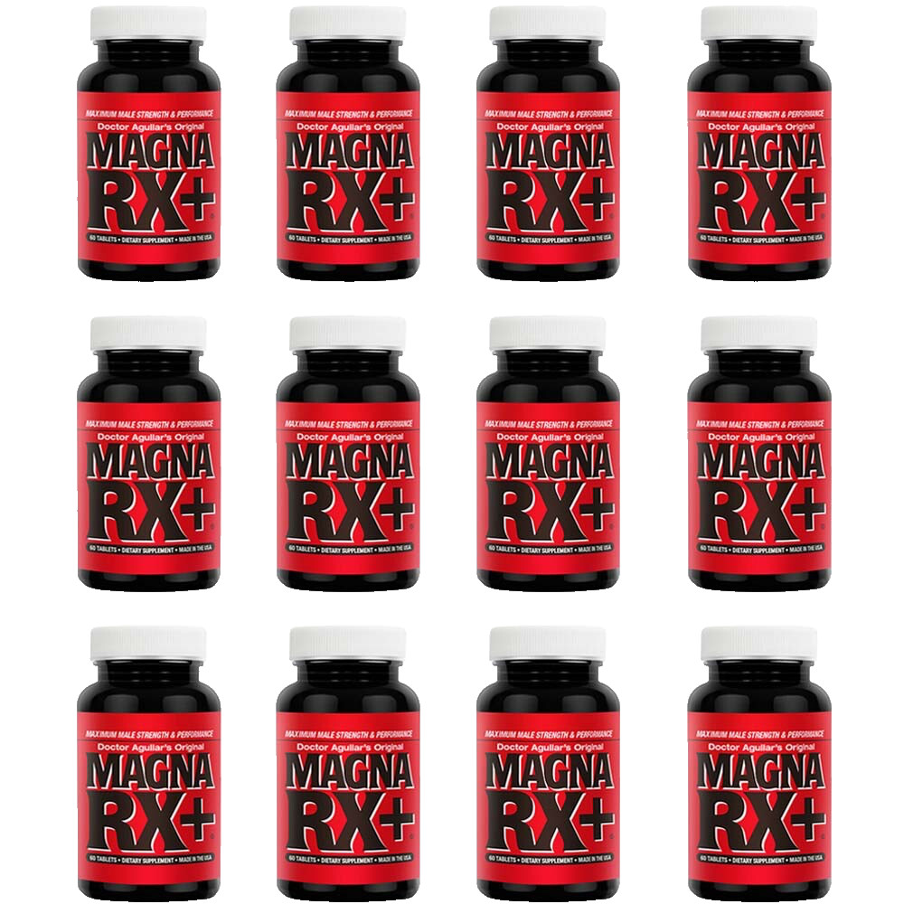 Magna RX+ Plus Doctor Aguilar's Original MagnaRX + Supplement 12 Month 720 ct