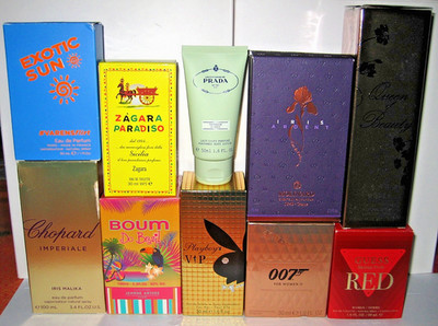 Parfum Konvolut 10 Teile Prada Molinard Iris Chopard Malika Guess u.a. mit OVP