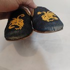 Stubbs & Wootton Distressed Denim  Escorpions women size 7 Rare  — photo 4