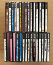 Sega Saturn Console Tested with 25 Games 2 Controllers Memory Set SEGA SATURN