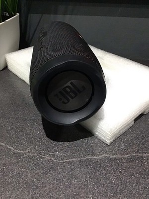 JBL Charge 3 Portable Bluetooth Speaker - Black for sale online