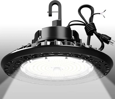 400W LED High Bay Lights, 60000LM, Dimmable, for Warehouse & Shop Use
