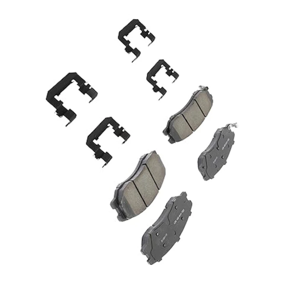 Pastillas de freno de disco delanteras ACDelco originales para Suzuki XL-7 2007-2009 baja clasificación de polvo Foto 2 de 4