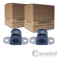 2X Febest Stabilager Buchse Gummilager Stabi Vorne Passend FüR Ford Fiesta