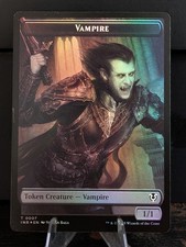 MTG Innistrad Remastered Vampire Double-Sided Token Foil, Near Mint Condition