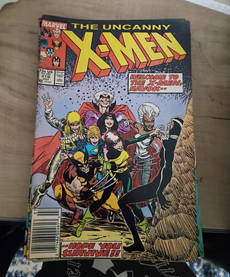 Marvel The Uncanny X-Men #219 (1987) Wolverine Storm Havok Chris Claremont