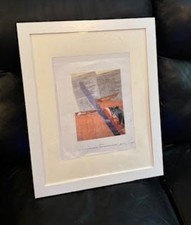 Poem & Portrait Limited Edition Lithograph SIGNED by John Ashbery & Larry Rivers