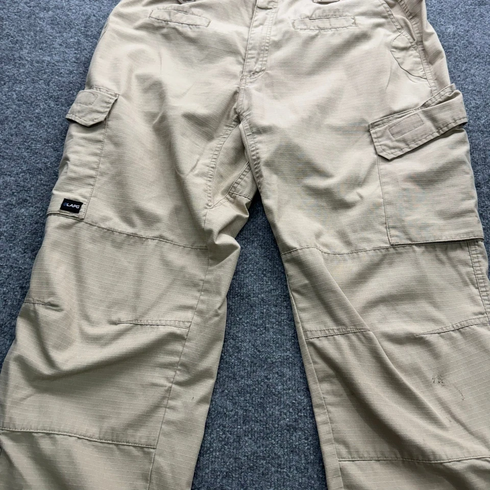 Pantalones tácticos LAPG Operator para hombre talla 34 bronceados Ripstop carga ropa de trabajo al aire libre Foto 3 de 4