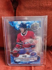 2021-22 Upper Deck Cole Caufield Ice Premieres 22/99 Rookie #249 JERSEY NUMBER 