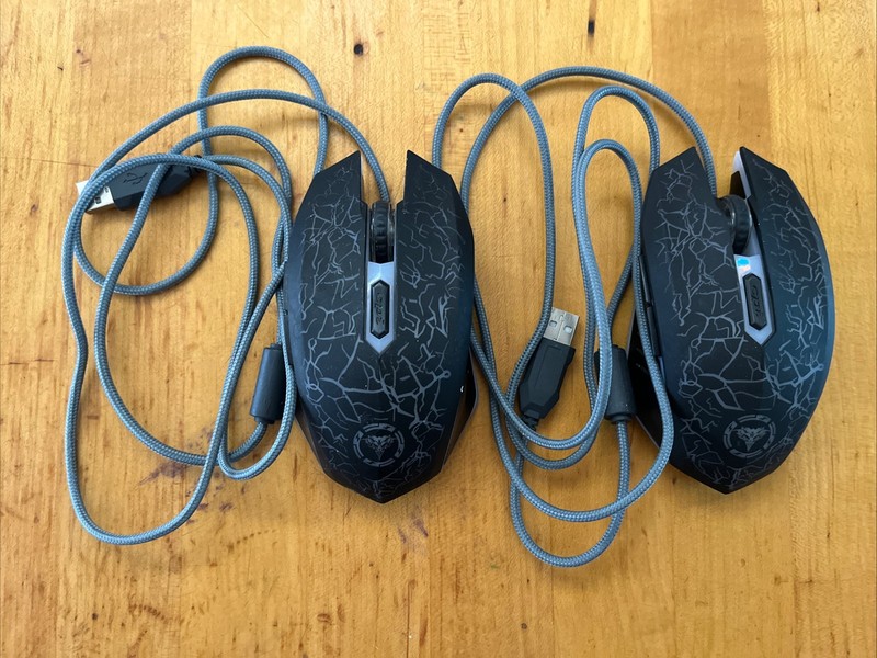 Lot 2 - Gamestart Colorful Glare Gaming Mouse - Excellent Condition