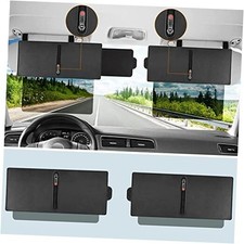2 Pack Polarized Sun Visor Extender/ Extension with PC Lens and Side