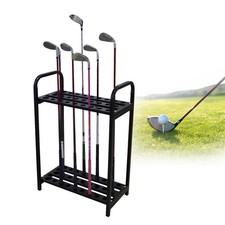 Golf Club Display Rack Golf Putter Storage Organizer 27 Clubs Floor Stand Holder