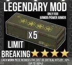 Fallout 76 x5 Limit Breaking Armor Mod (XBOX)