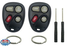 Key Fob Shell Case Replacement Fits for 1999 2000 2001 Chevy Astro Blazer GMC