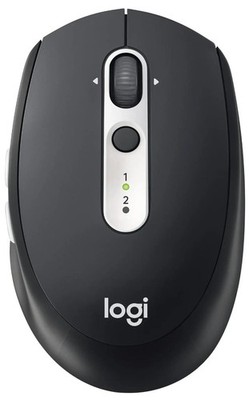 Logitech M585 Multi Wireless Bluetooth Mouse w/ USB Receiver Graphite (3EA)