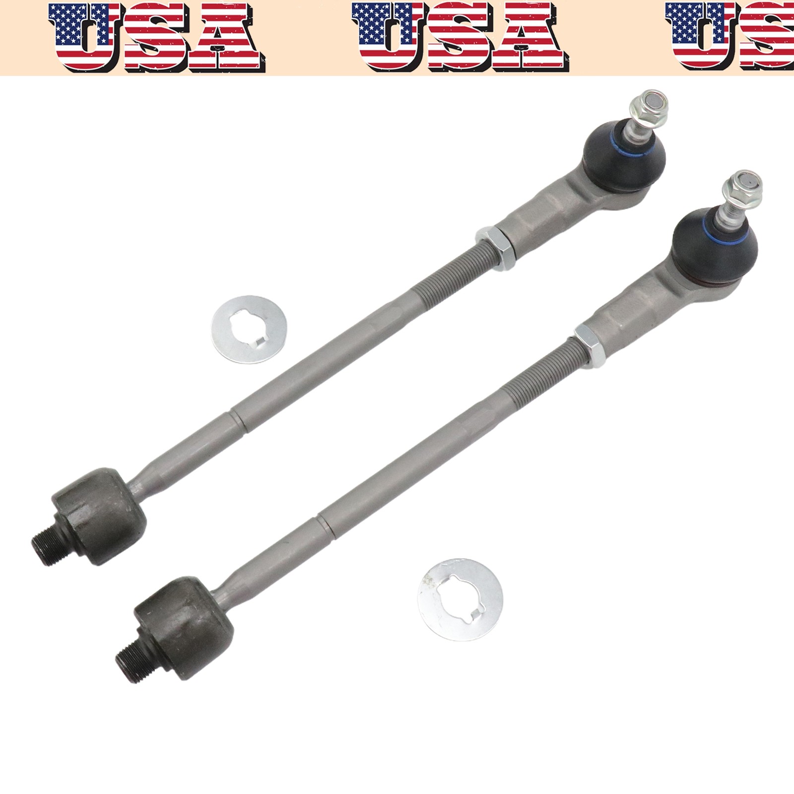 New Front Inner & Outer Tie Rod End kit For fits Maserati Quattroporte GC GT