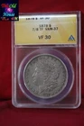 US COIN SILVER 1878 7/8 TF VAM-37 MORGAN SILVER DOLLAR ANACS VF30 4402544