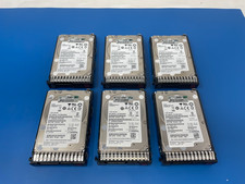 Lot of 6 Tested HPE 781581-004 1.2TB 10K SAS  2.5" HDD Seagate ST1200MM0088