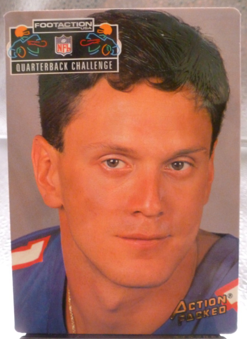 1994 Action Packed Foot Action Drew Bledsoe #FA8 New England Patriots NM/MT