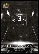 2023-24 Upper Deck UD Canvas Black and White John Klingberg Toronto Maple Leafs