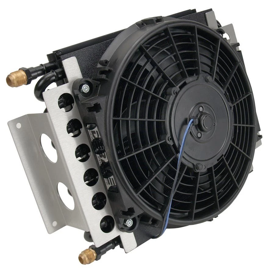 Derale DER15800 Tube Type Aluminum Fluid Cooler and Fan Universal Performance Pa - Image 4 of 4