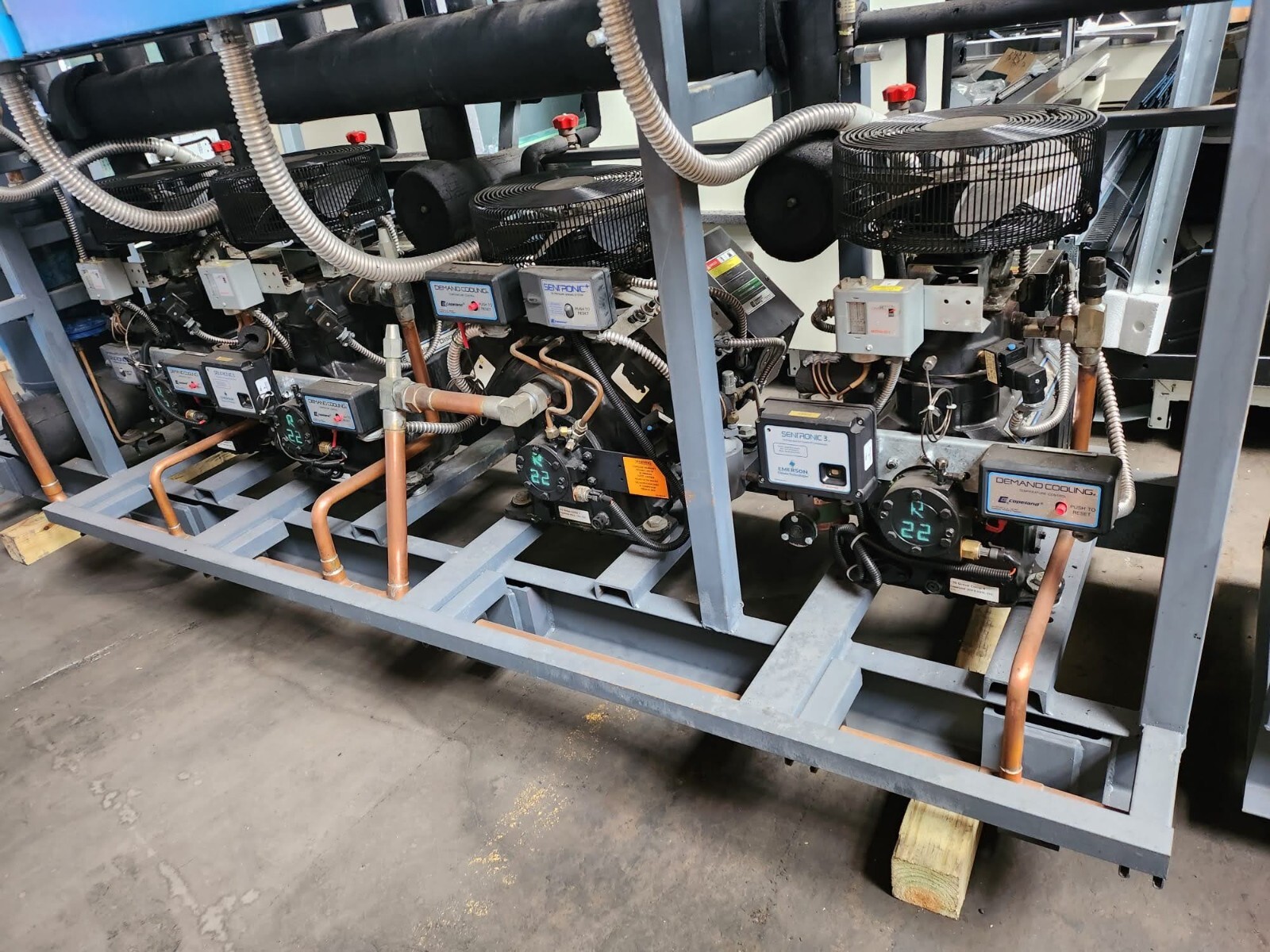 3 HILLPHOENIX REFRIGERATION RACKS COPELAND COMPRESSOR eBay