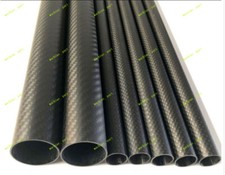 3K Carbon Fiber Round Tube 5 8 10 12 14 15 16...