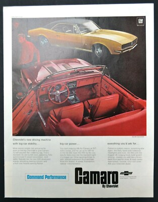 1967 Chevrolet Camaro SS 350 Convertible & Rally Sport Coupe