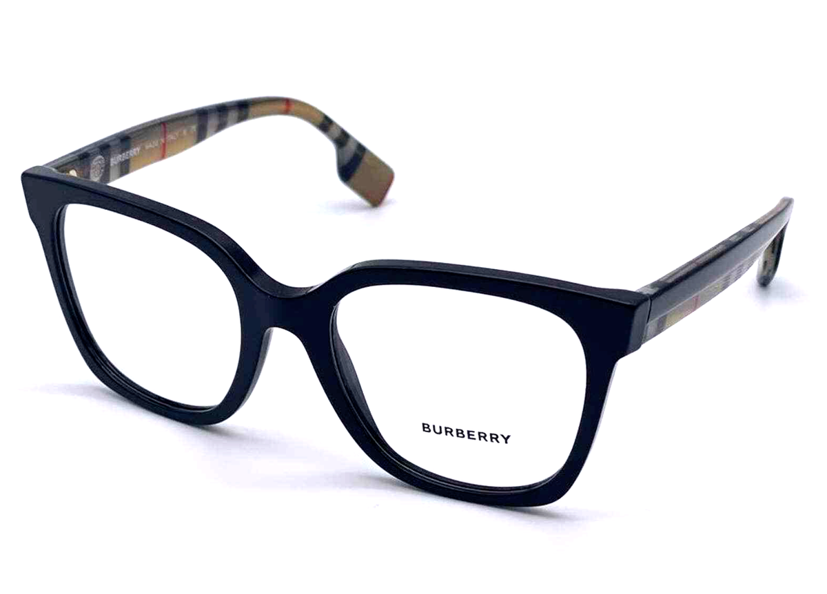 New BURBERRY Evelyn Eyeglasses B 2347 3942 52-19 140 Black  display picture 3