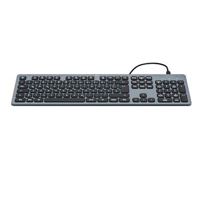 Hama PC Tastatur CK-400 kabelgebunden USB Keyboard DE QWERTZ beleuchtet Schwarz