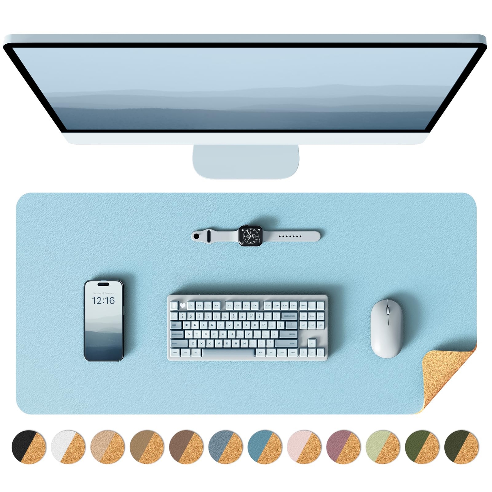 Double-Sided Desk Pad 23.6