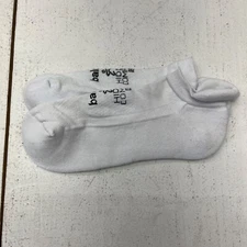 Balega White One Pair Hidden Comfort Ankle Running Socks Adult Size Medium