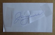 JERRY TERRELL SIGNED AUTOGRAPH 3X5 CUT SIGNATURE MLB 1973 MINNESOTA TWINS ROYALS