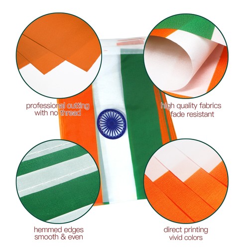Anley India String Flag Pennant Banners 33 Feet 38 Flags - Bild 2 von 6