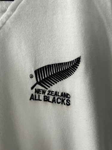 Vintage Adidas New Zealand All Blacks Rugby Union Away Training Jersey Shirt - Picture 2 of 7